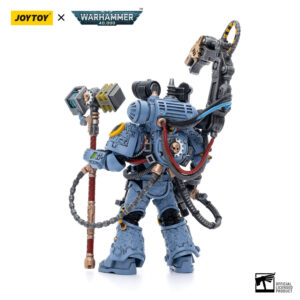 Space Wolves Iron Priest Jorin Fellhammer Action Figure Back View