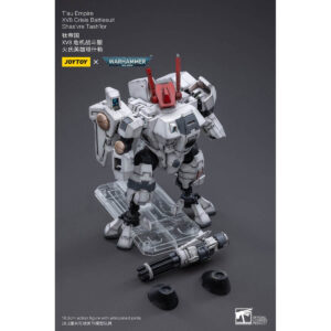 T'au Empire Xv8 Crisis Battlesuit Shas'vre Tash’lor Action Figure Contents