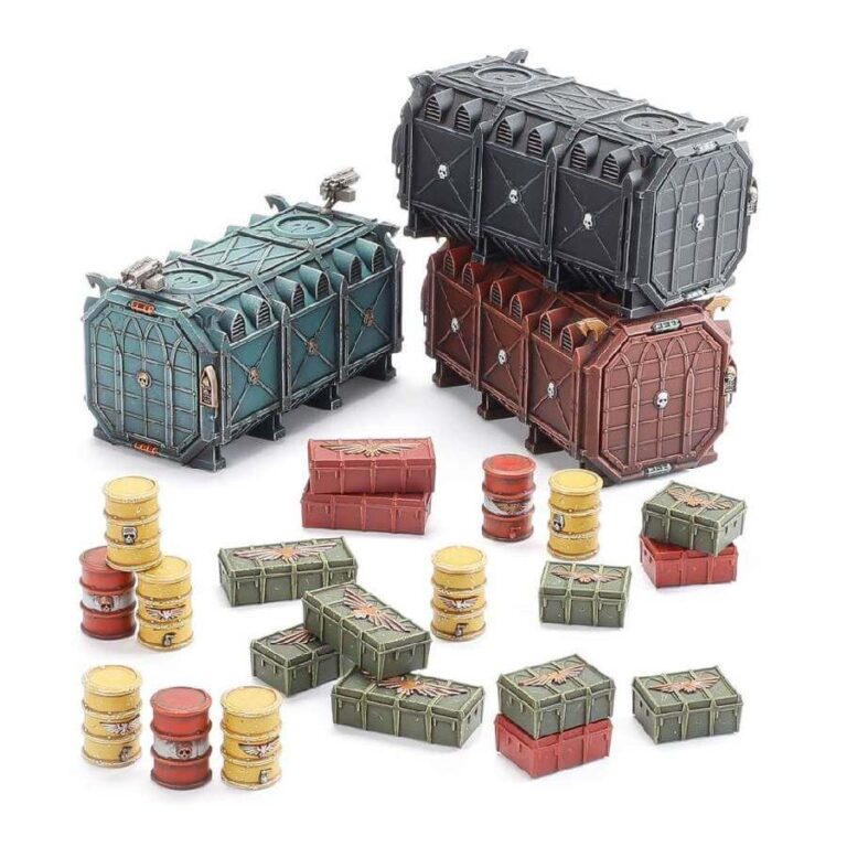 Battlezone: Manufactorum – Munitorum Armoured Containers W40K Box Set ...