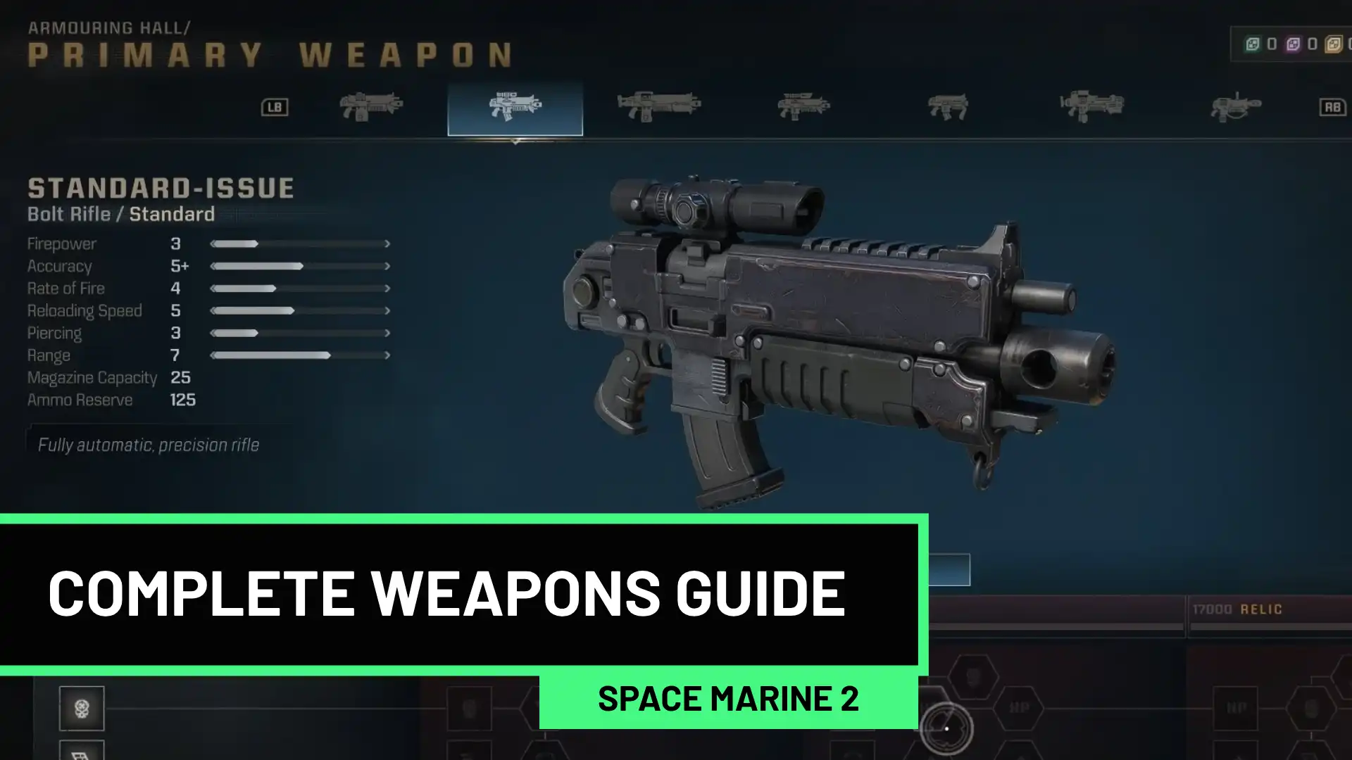 Space Marine 2 Weapons List All 200 Of Them Space Marine 2 Weapons List All 200 Of Them