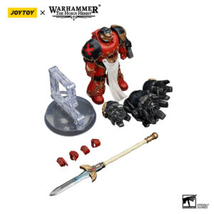 Blood Angels Dawnbreaker Champion Action Figure Contents