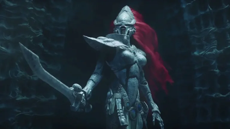 Eldar Banshee in Wraithbone Armor in Dawn of War 3 Video Game