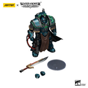 Alpha Legion Legion Praetor in Cataphractii Terminator Armour Action Figure Contents