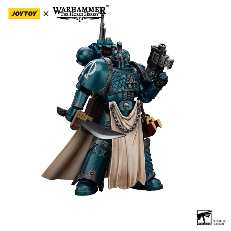 Alpha Legion Legion Praetor with Power Sword Action Figure Front View