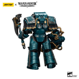 Alpha Legion Lernaean Terminator with Conversion Beam Cannon Action Figure Back View