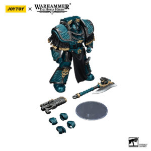 Alpha Legion Lernaean Terminator with Volkite Charger Action Figure Contents