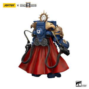Ultramarines Marneus Calgar, Chapter Master with MkX Gravis Armour and Gauntlets of Ultramar Action Figure Back View