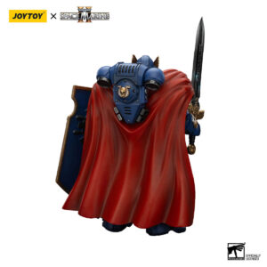 Ultramarines Victrix Honour Guard with Storm Shield And Power Sword Action Figure Back View