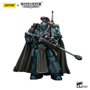 Alpha Legion Exodus 'The One Who is Many' with Sniper Rifle And Power Dagger Action FIgure Front View
