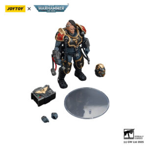 Imperial Knights House Raven Knight Errant Pilot Action Figure Contents