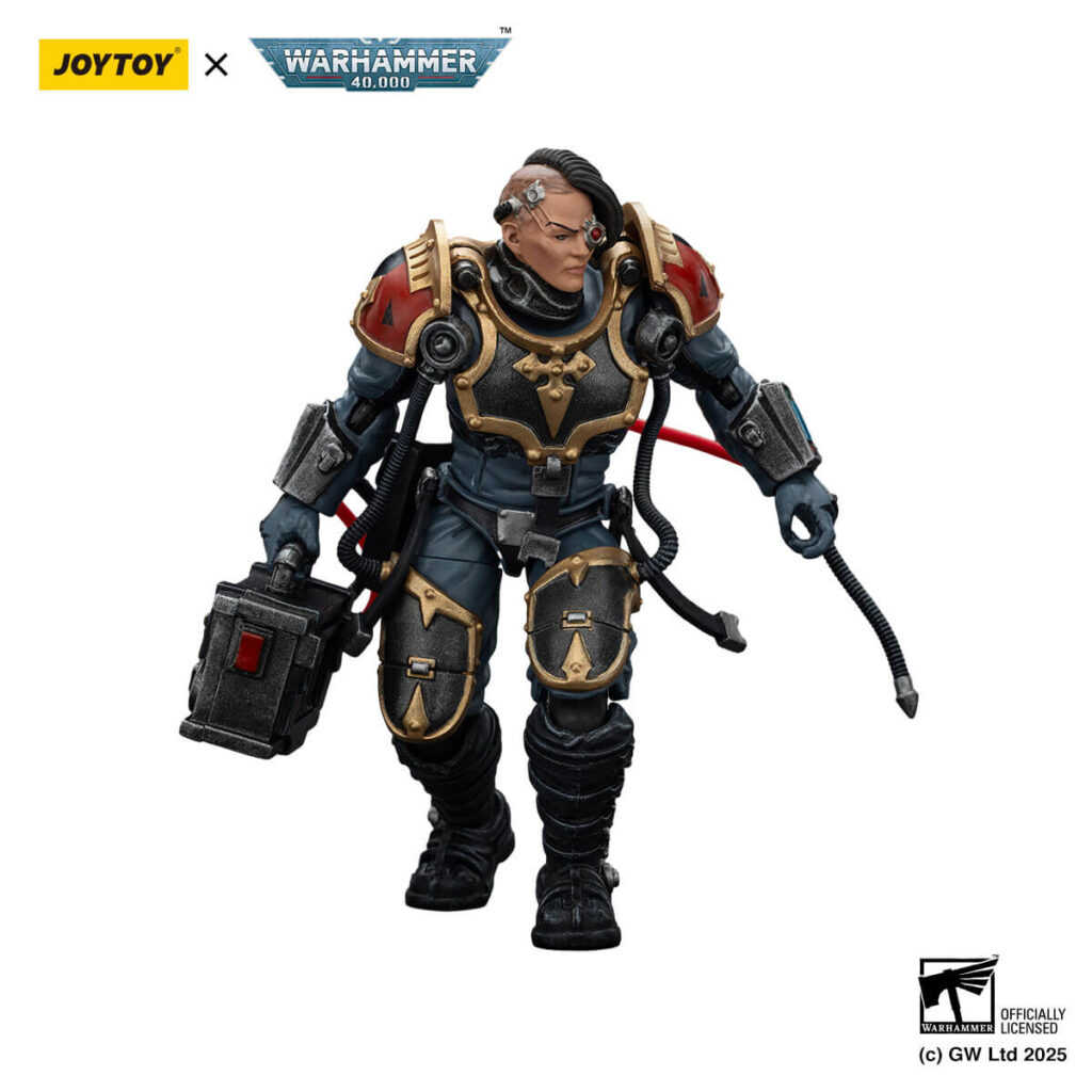 Imperial Knights House Raven Knight Errant Pilot Action Figure Front View