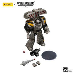 Iron Warriors Tyrant Siege Master Terminator with Rocket launcher Action Figure Contents