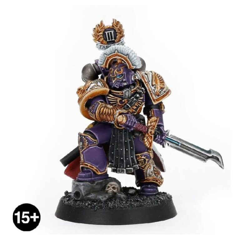 Saul Tarvitz Model - Captain of the Emperor's Children 10th Company