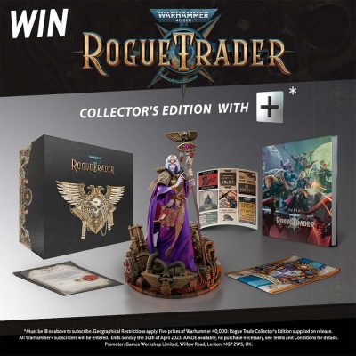 Win Warhammer 40,000 Rogue Trader Video Game